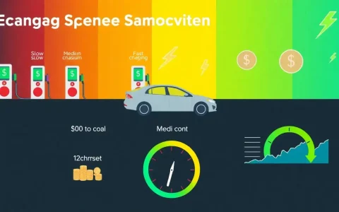 How does the charging speed impact the cost of charging an electric vehicle