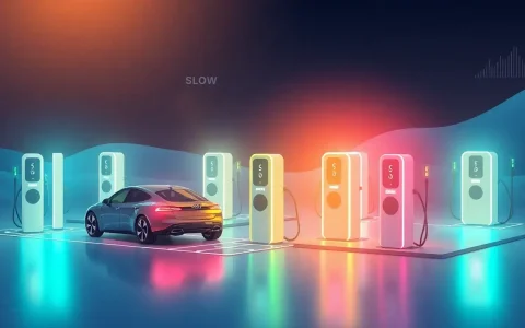 How do different charging speeds affect the overall cost of charging an EV