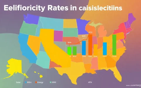 How do electricity rates in California compare to other states