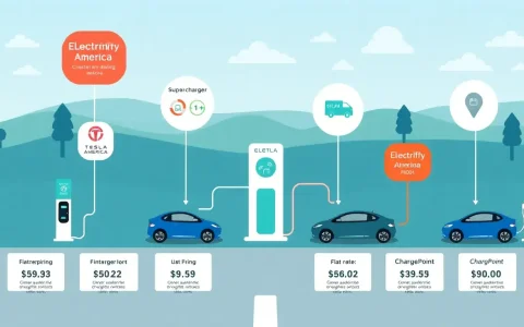How does Electrify America's pricing compare to other networks
