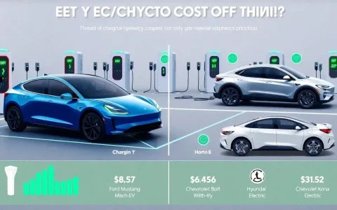 How does the cost of charging a Tesla Model Y compare to other popular EVs