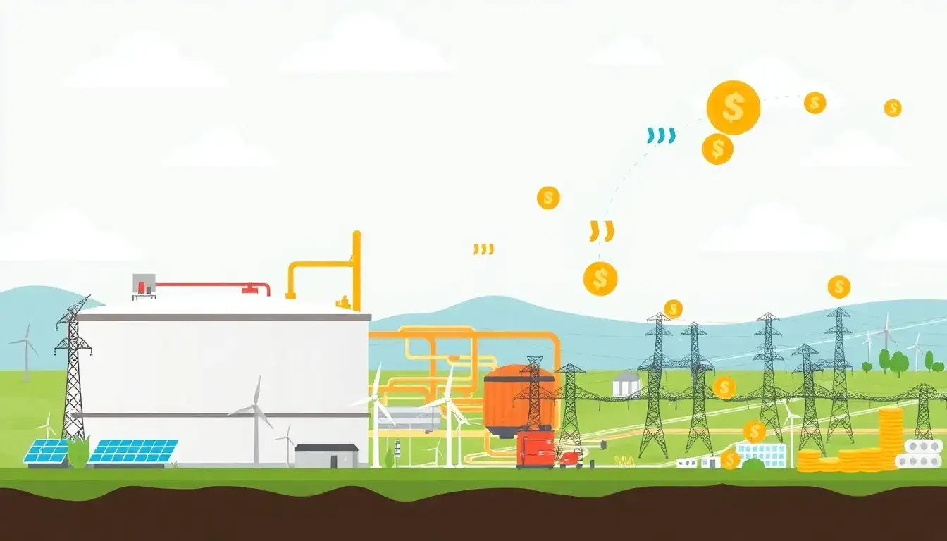 How does thermal energy storage help in managing grid congestion and volatile energy prices
