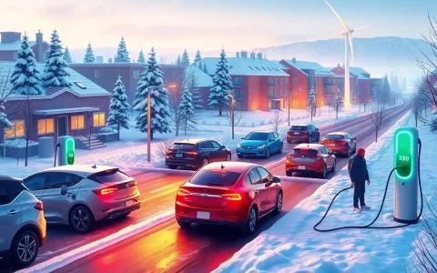 How do cold-climate areas face higher electricity bill increases due to EV charging