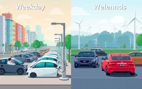 What are the main reasons for the weekday-to-weekend differential in L2 charging