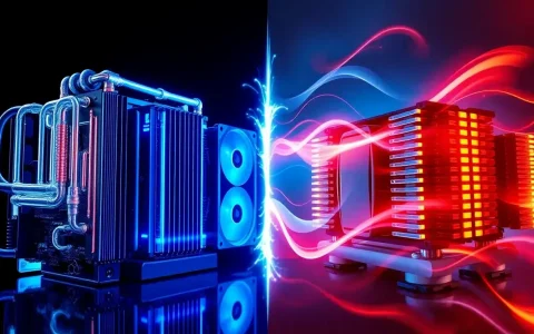 How does liquid cooling compare to air cooling in terms of efficiency