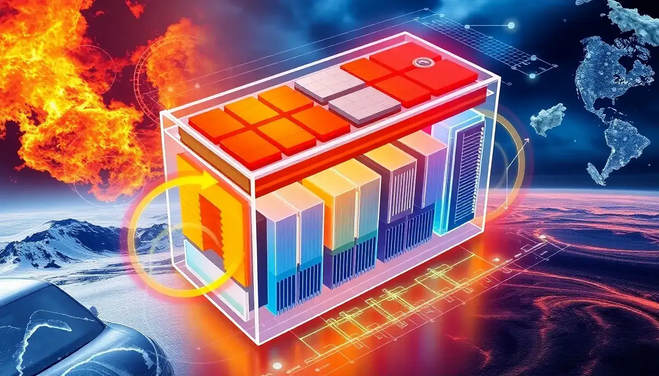 How does thermal management impact the lifespan of EV batteries