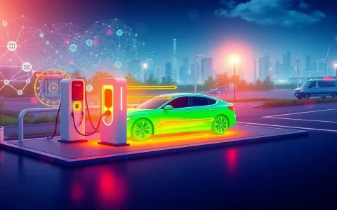 How do smart control algorithms predict thermal loads during EV charging