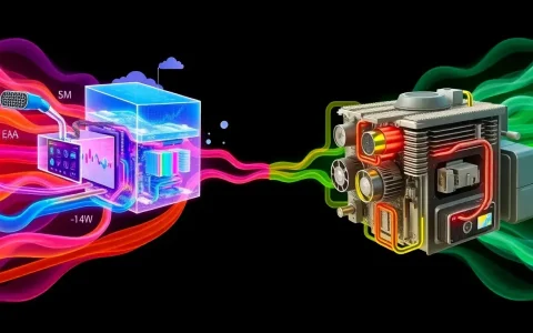 How does dynamic cooling control logic differ from conventional thermal management systems