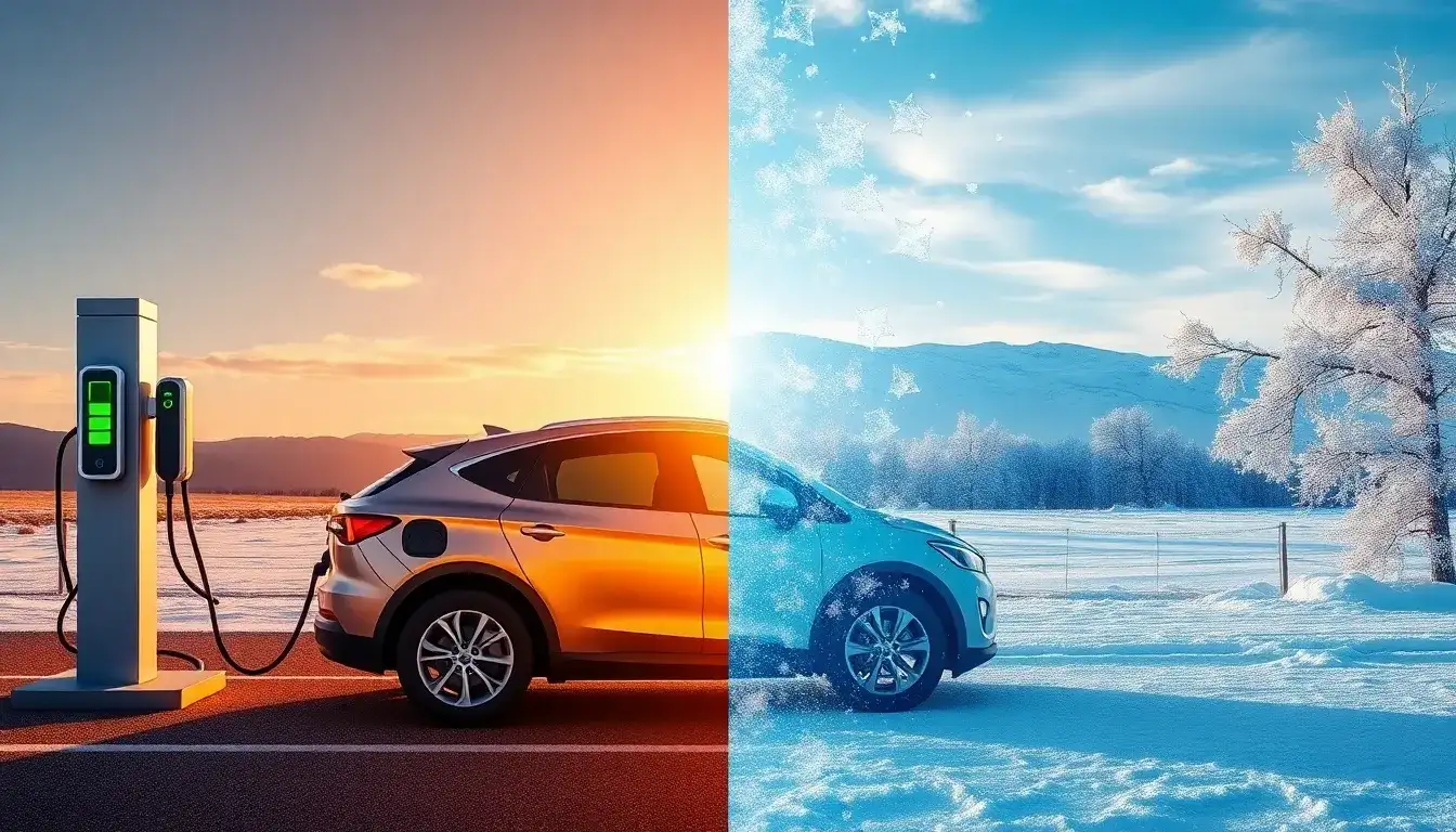 How does ambient temperature impact the charging speed of EVs