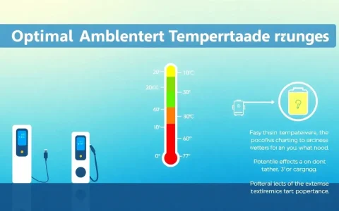 What are the optimal ambient temperature ranges for EV charging