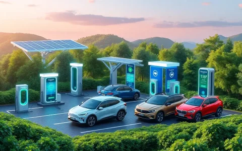 What are the top brands offering fast charging solutions for electric vehicles
