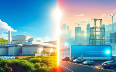 What are the long-term environmental impacts of using thermal energy storage versus lithium-ion batteries