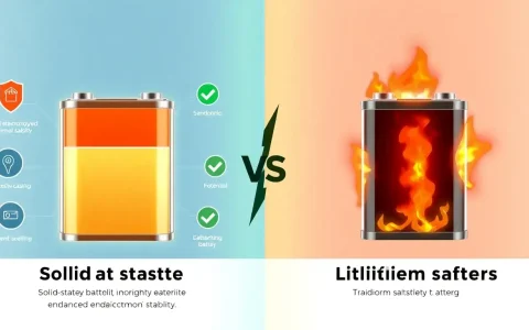 How do solid-state batteries improve safety compared to lithium-ion batteries
