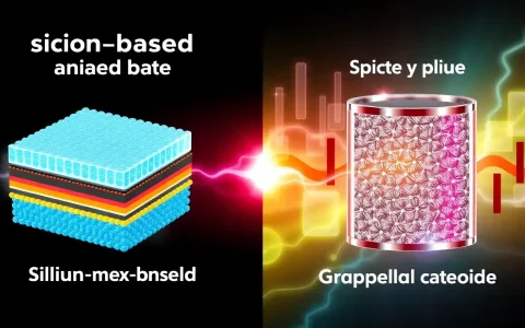 How do silicon-based anodes compare to traditional graphite anodes in terms of energy density