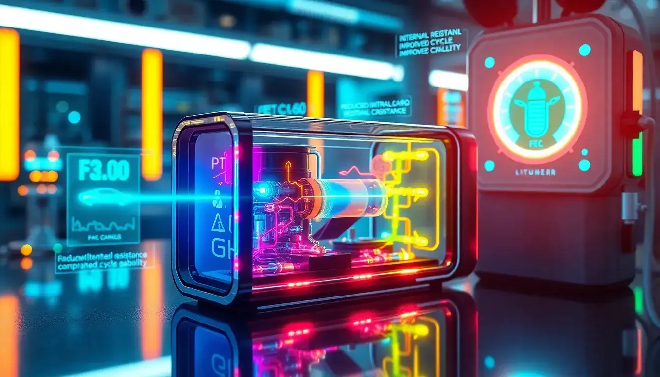 How does fluoroethylene carbonate (FEC) improve fast-charging performance