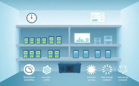 What are the best practices for storing lithium-ion batteries to prevent degradation