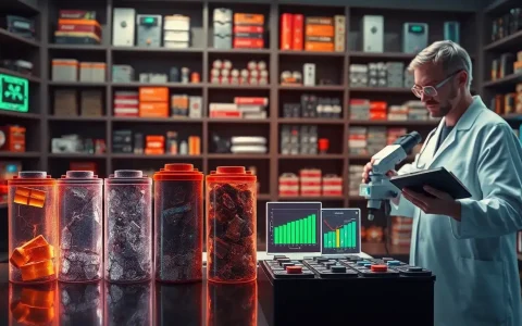 How does the age of a battery impact its susceptibility to degradation