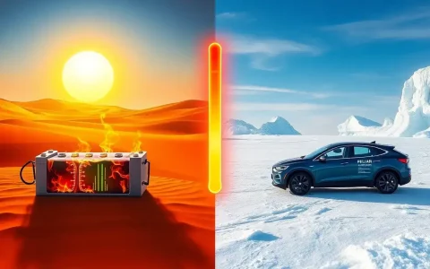 How do extreme temperatures affect the longevity of electric vehicle batteries