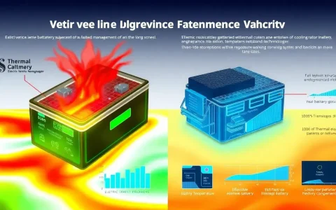 How does thermal management impact EV battery lifespan