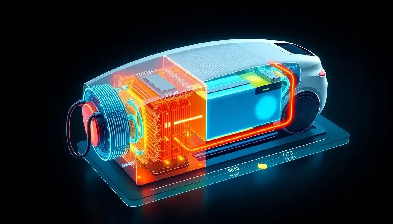 How does thermal management affect EV charging speed