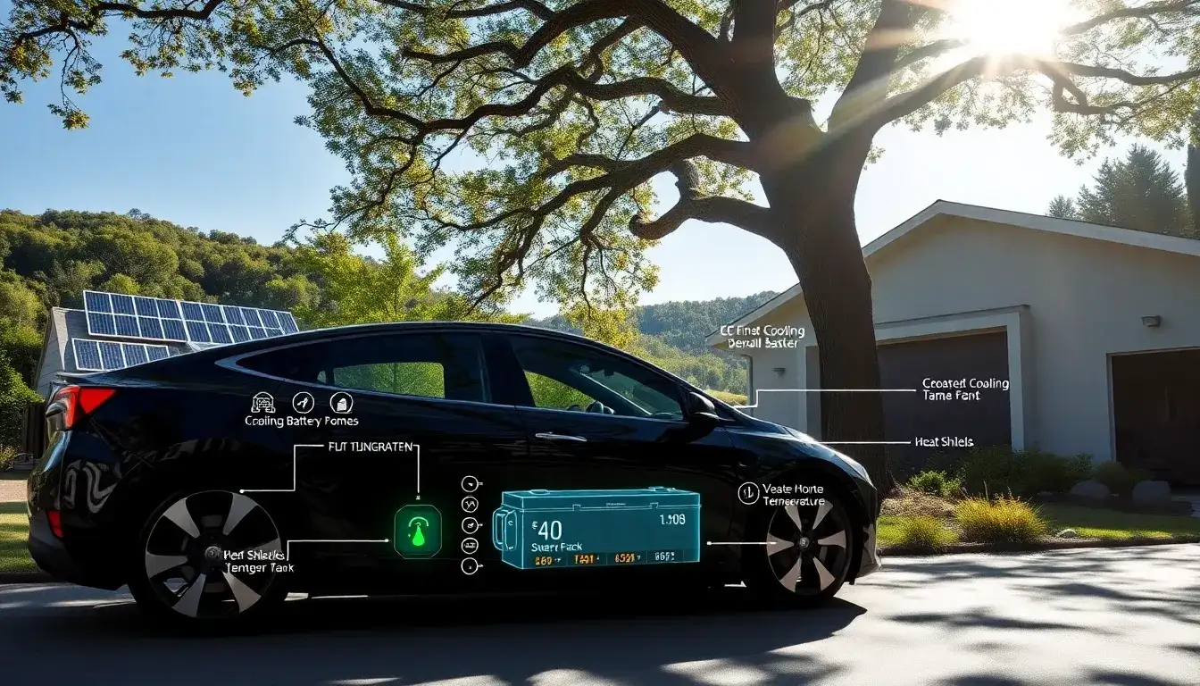 How can I protect my EV battery from heat damage
