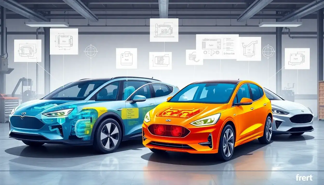 How do different EV manufacturers implement temperature management systems