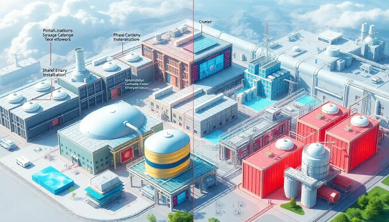 What are the potential scalability challenges for thermal energy storage systems