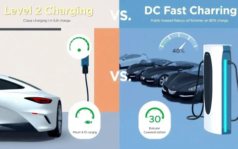 What are the main differences between Level 2 and DC Fast Charging
