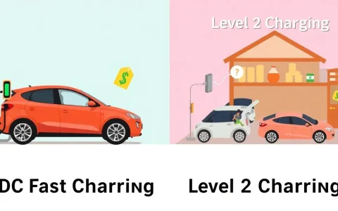 How does the cost of DC Fast Charging compare to Level 2 charging