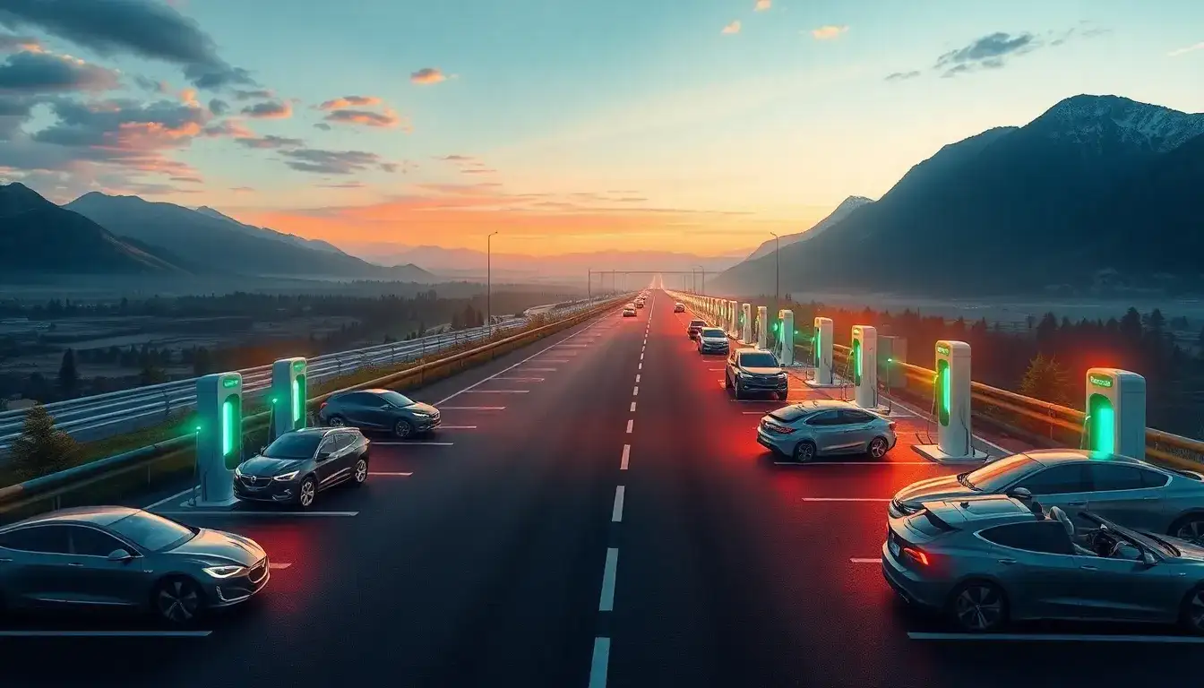 What are the top-rated rapid chargers for long-distance EV travel