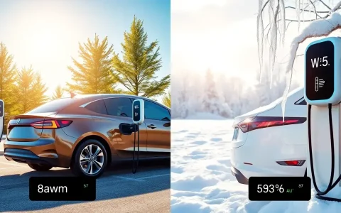 How does cold weather impact EV charging times