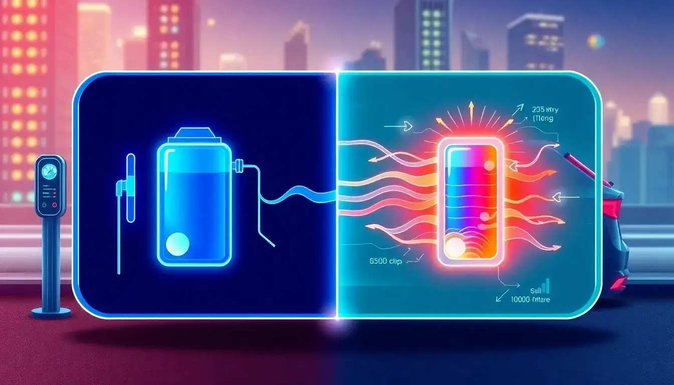 How does battery temperature affect EV charging efficiency