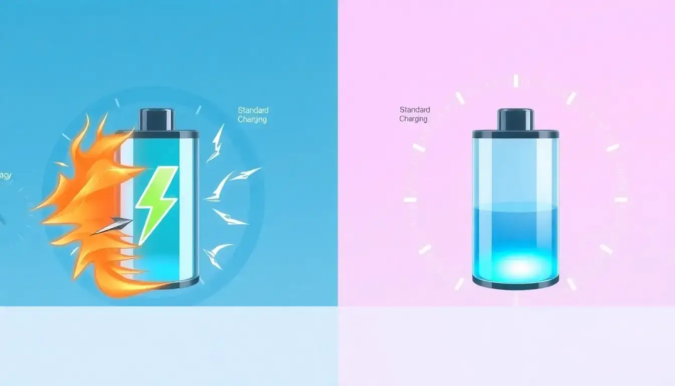 What is the impact of charging speed on battery life