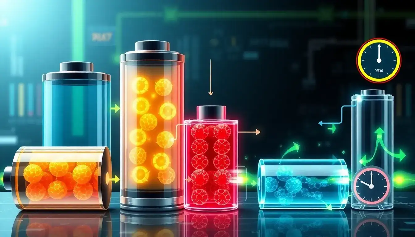 How does the battery chemistry affect charging efficiency