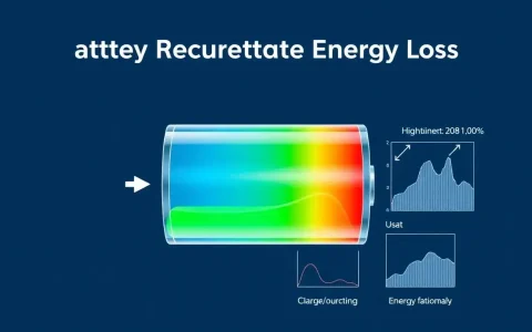 How does the charging current influence energy loss in batteries