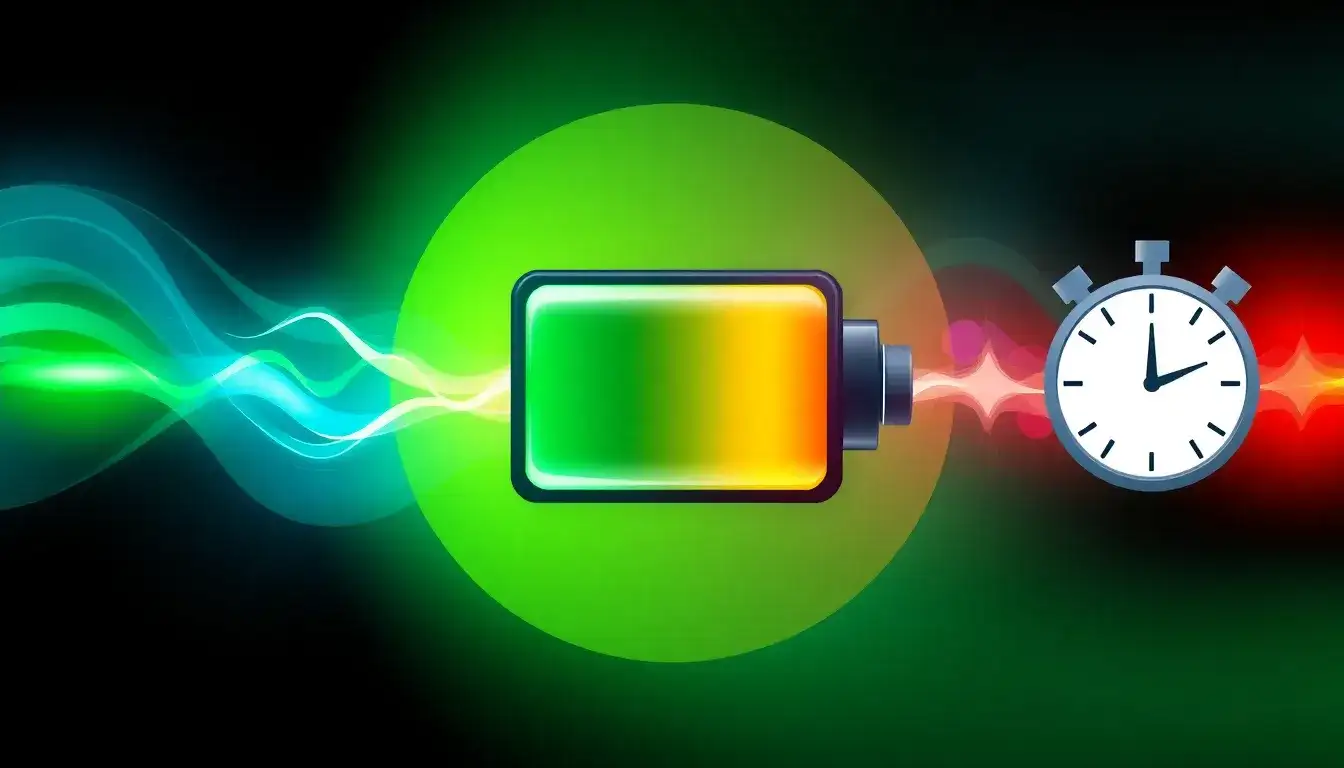 How does the charging speed change as the battery nears full capacity