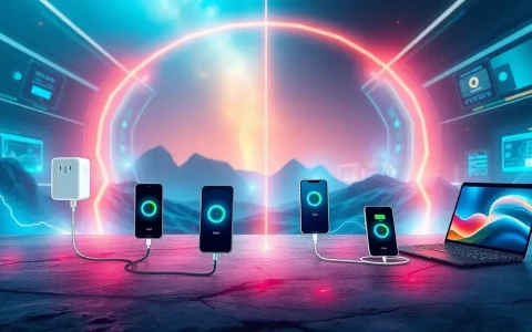 How does the charging speed vary between different types of chargers