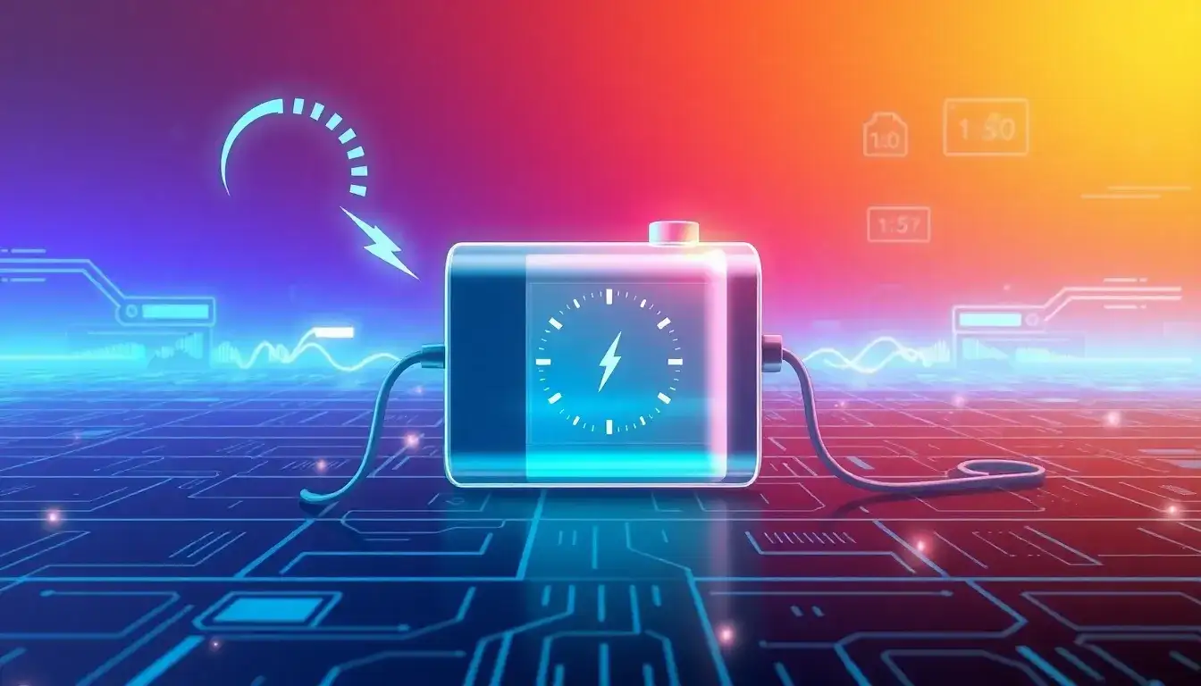 Why does the battery charging speed decrease as it approaches full capacity