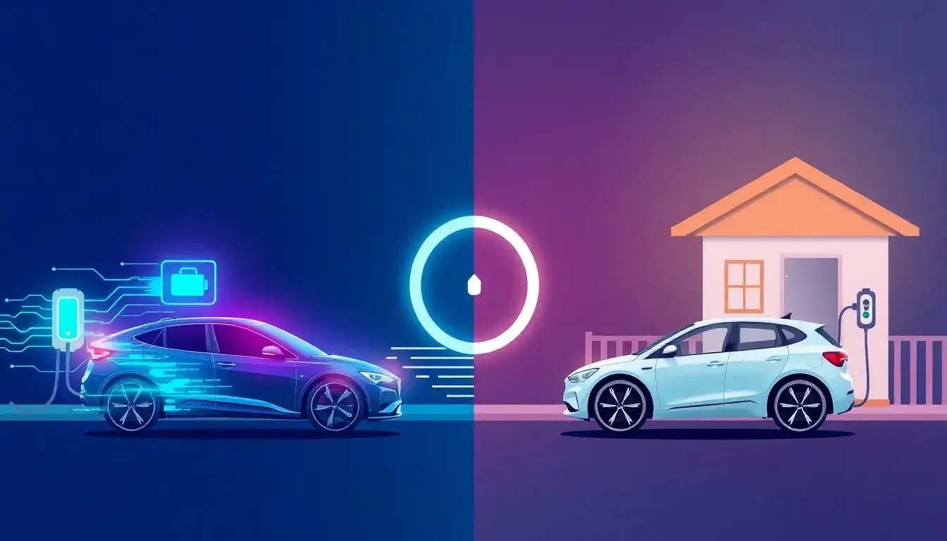 How does the charging efficiency differ between fast charging and slow charging
