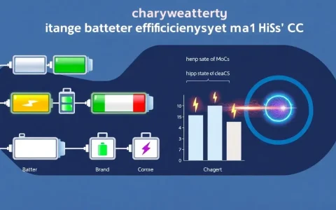 How does the charging efficiency at high SoC levels compare between different brands of batteries