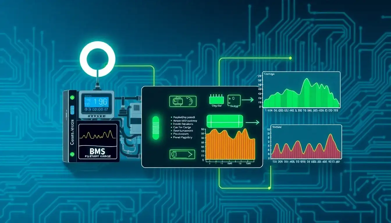 How does the Battery Management System (BMS) specifically regulate charging speed
