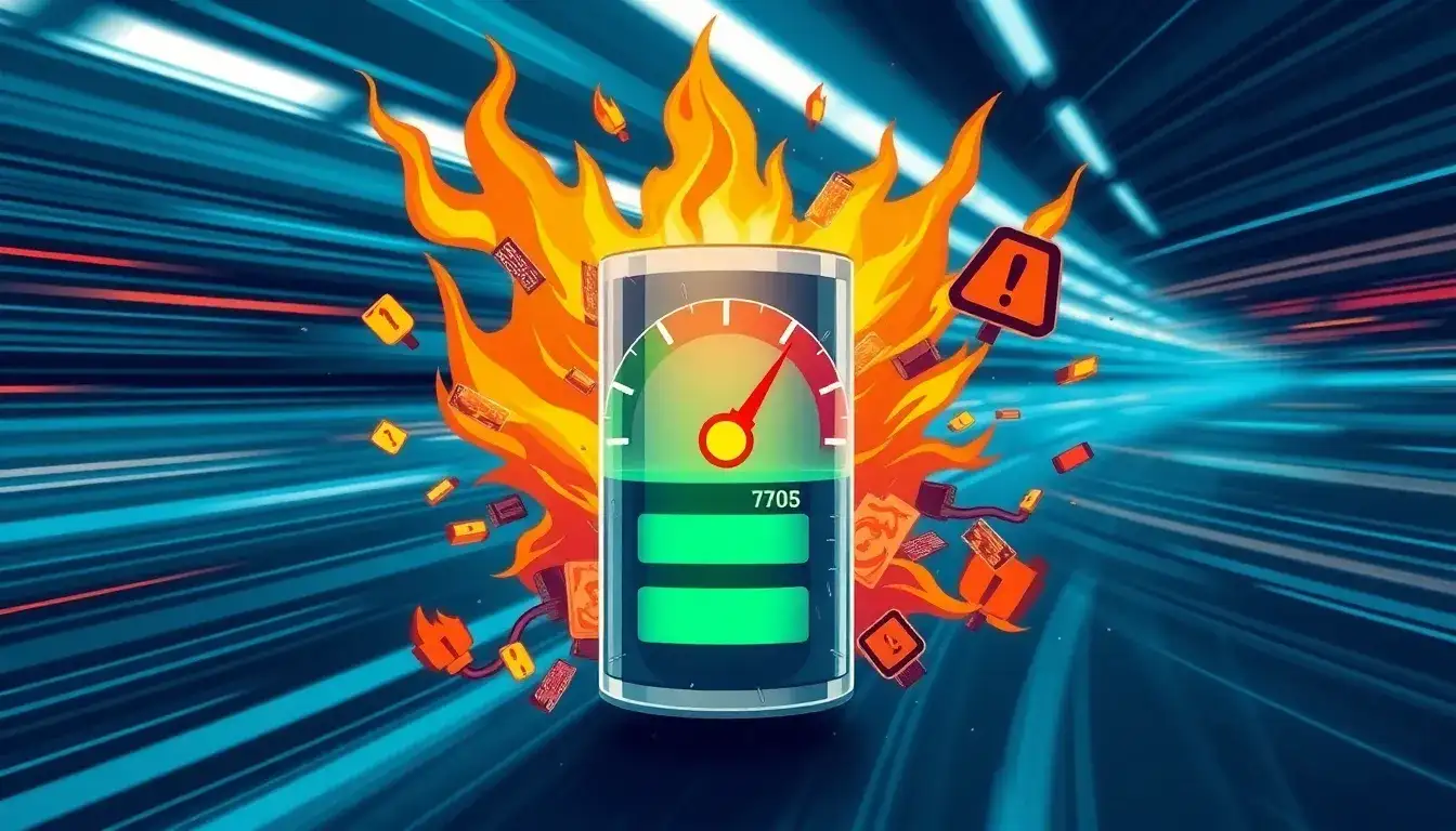 What are the risks of overcharging batteries during fast charging