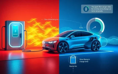 What role does temperature play in slowing down the charging process