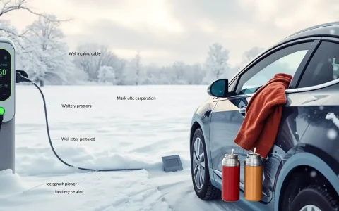 What are the best practices for charging an EV in cold weather