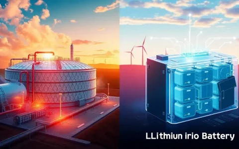 How does the scalability of thermal energy storage systems compare to that of lithium-ion batteries
