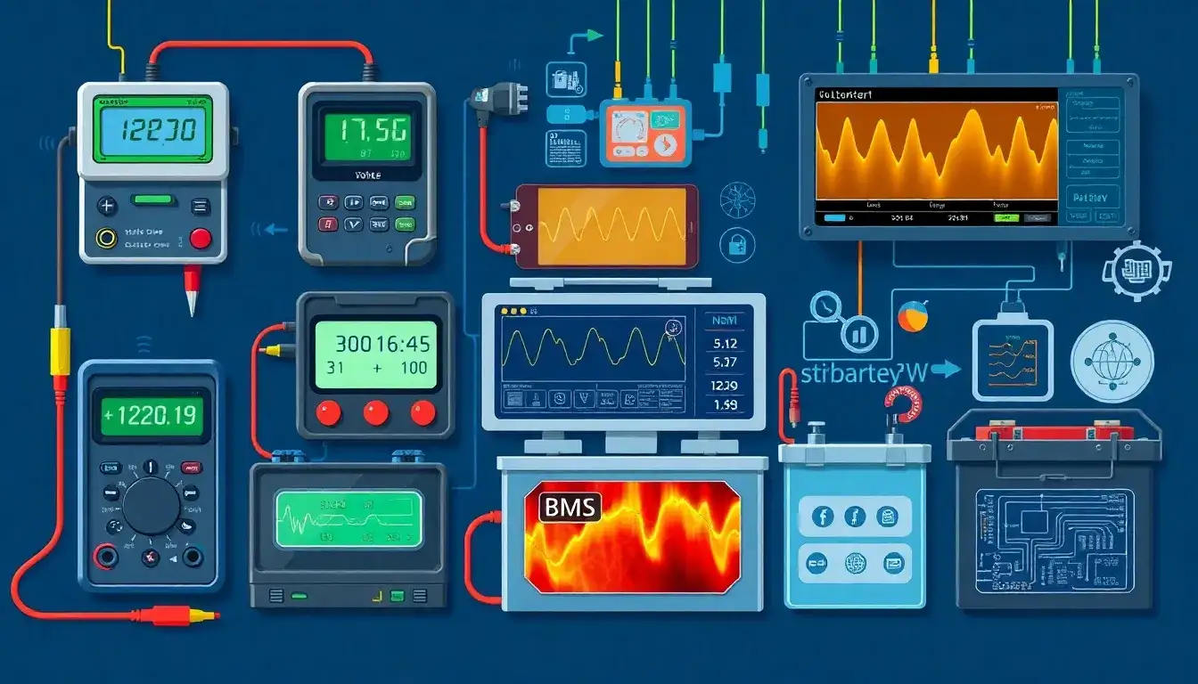 What methods are used to measure the initial state of charge