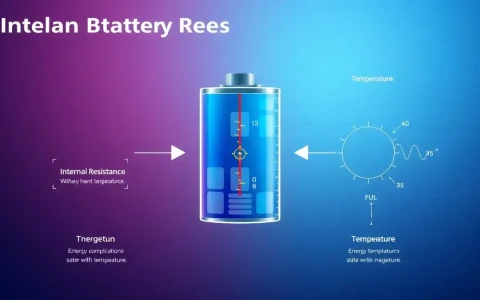 How does battery internal resistance change with temperature and state of charge