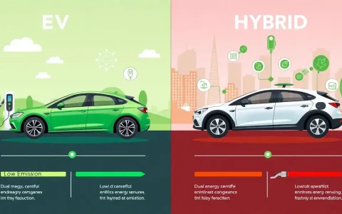 How do electric vehicles compare to hybrid vehicles in terms of pollution reduction