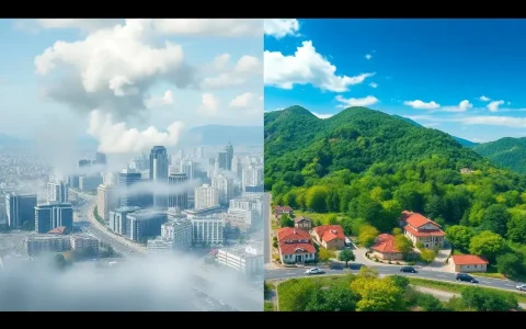 Are there specific regions where hybrid vehicles have a greater impact on air quality