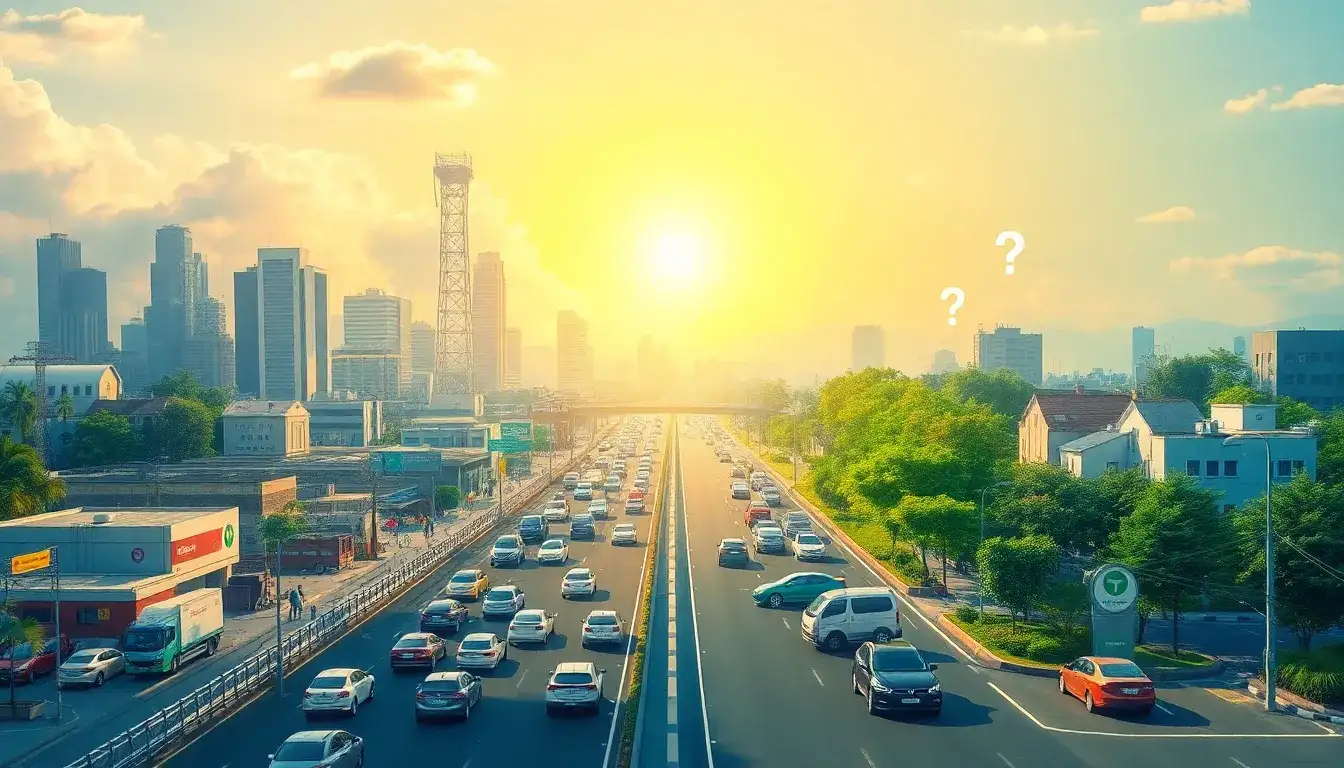 What are the main challenges in achieving widespread electric vehicle adoption for better air quality